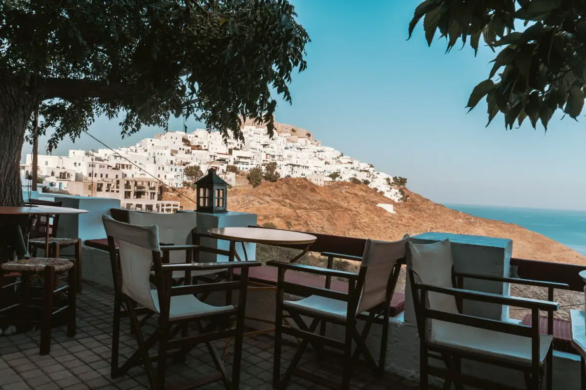 archipelago cafe in astypalaia