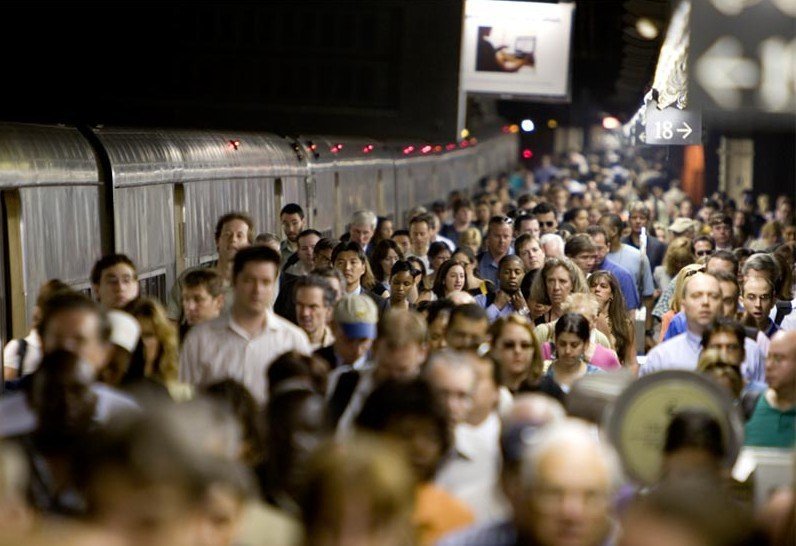 Grand Central during rush hour Grand Central during rush hour.