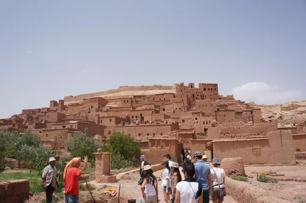 Pit stop at Ait Benhaddou where they filed The Gladiator.