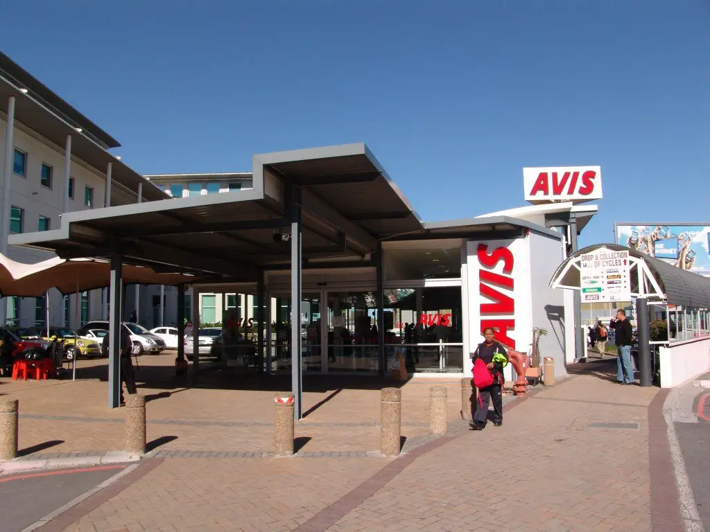 Avis in Cape Town airport
