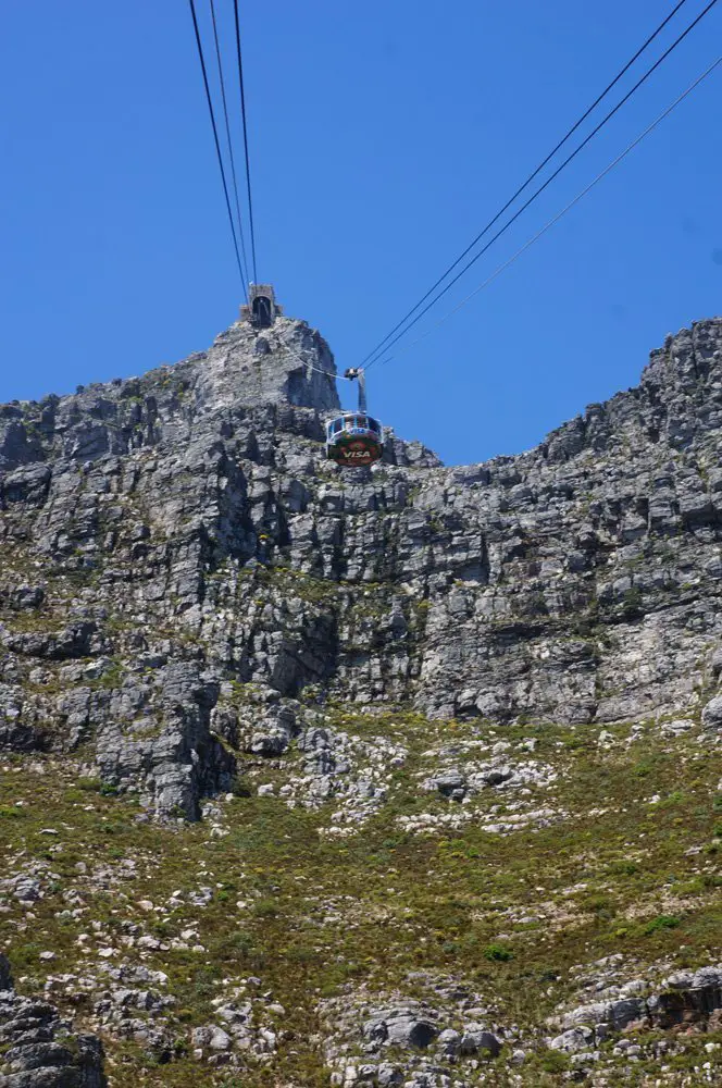 Cable Car table mountain cape town