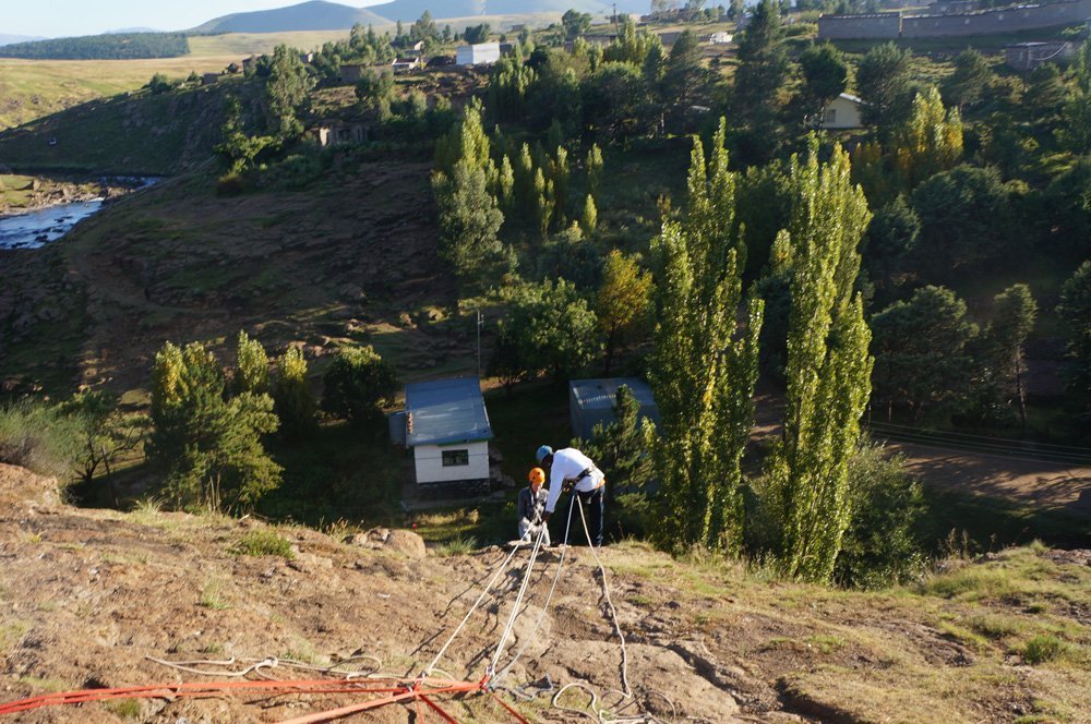 abseiling lesotho semonkong