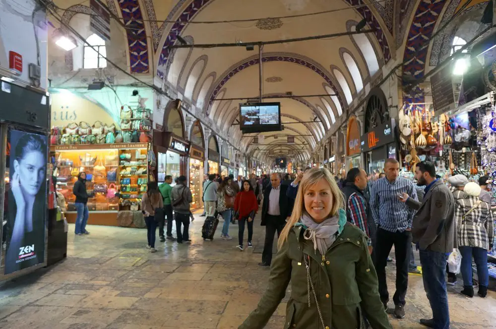 One of the many entrances for the Grand Bazaar.