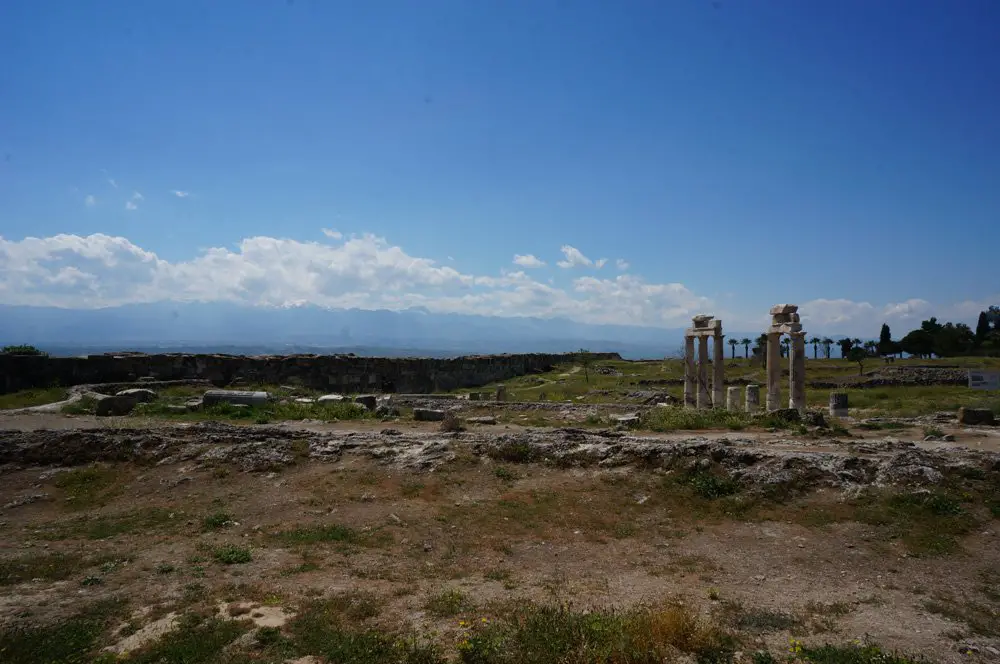 The ancient city of Hierapolis