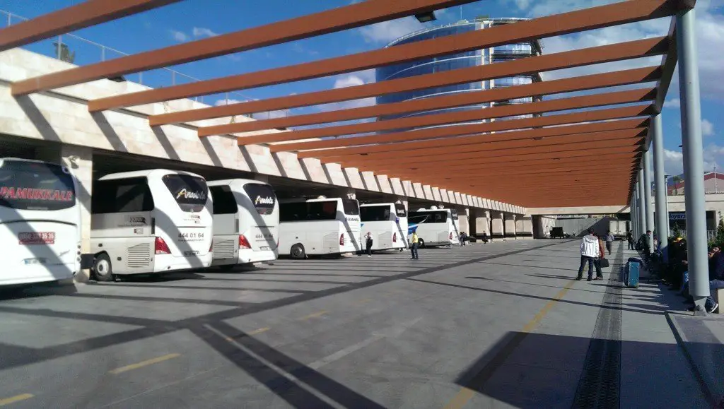 Denizli bus station.
