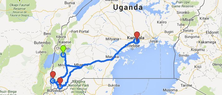 Uganda overland tour