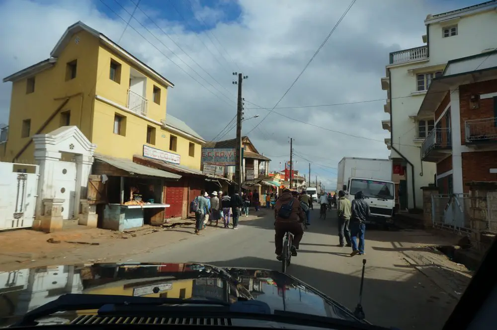 Arriving in Antsirabe