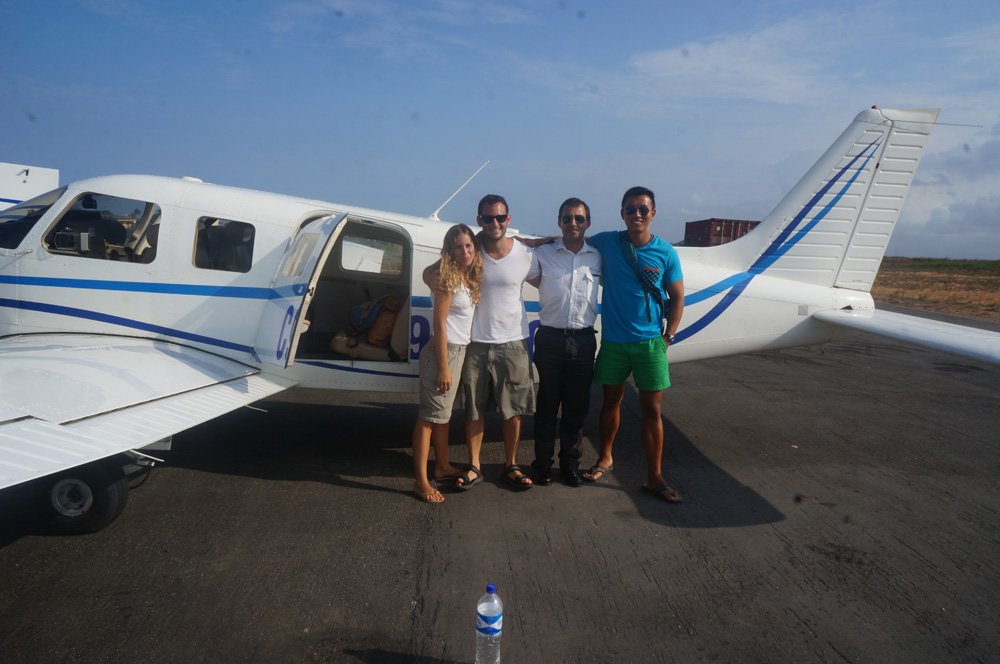 private airplane transfer pemba to ibo island