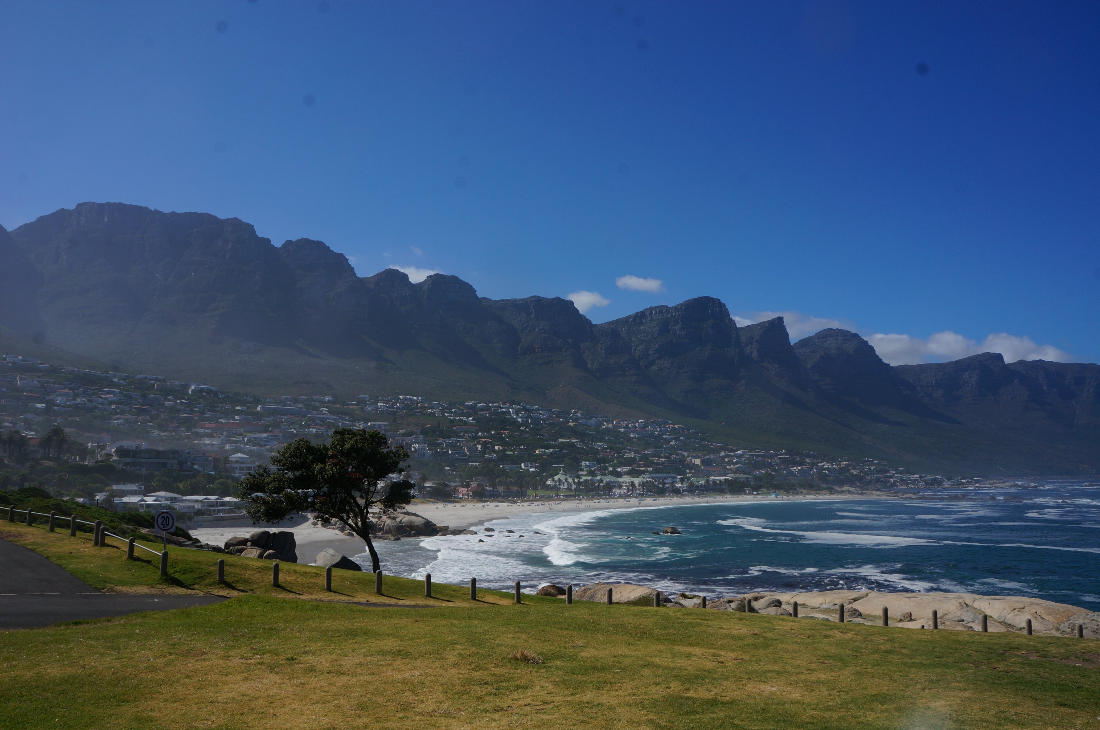 Cape Town is the most naturally beautiful city in the world in my opinion. You won't find much historical sights, or renaissance architecture, but the mountains, ocean, and beach converging in one spot just makes this place breathtaking. 