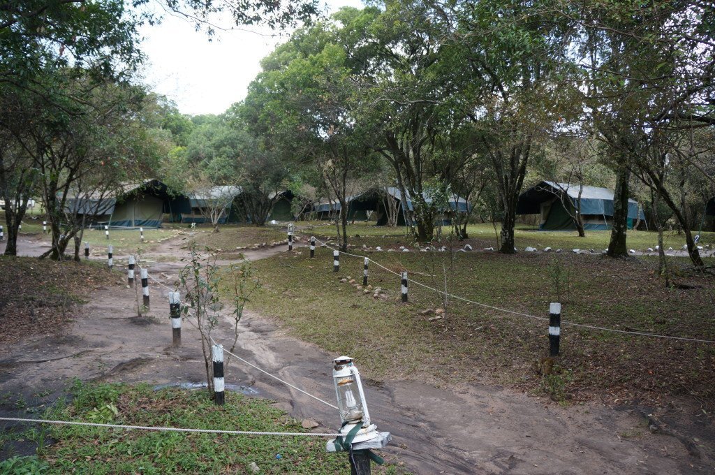 Masai Mara tent on overland tour