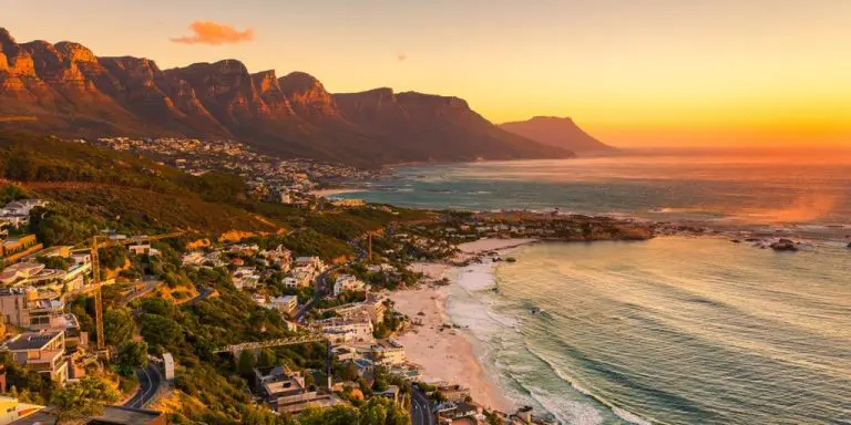Cape town sunset maidens cove clifton camps bay