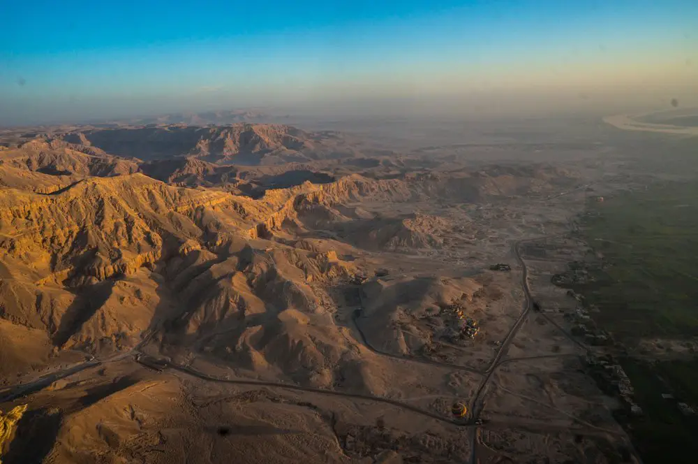 Egypt Aerial birds eye view