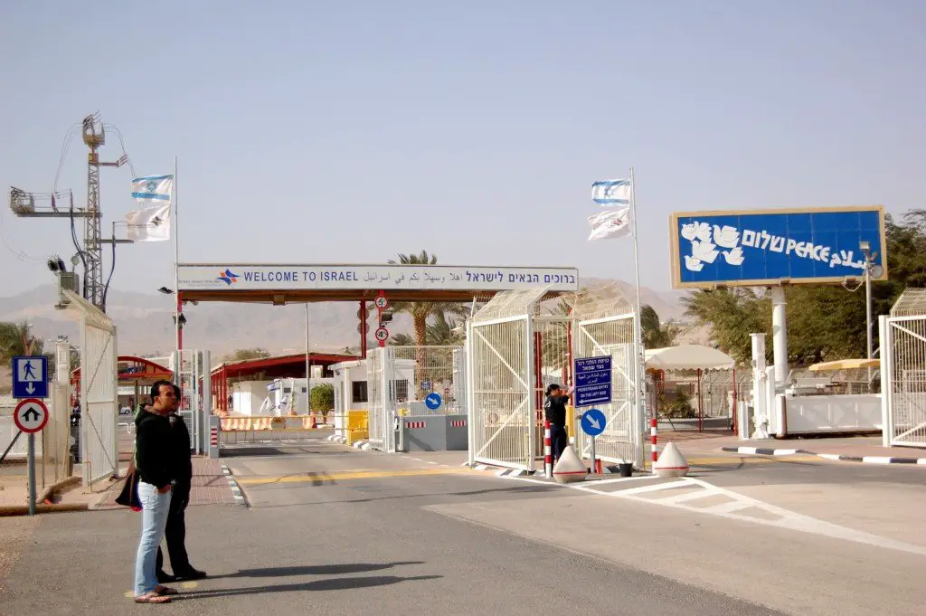 israel jordan border