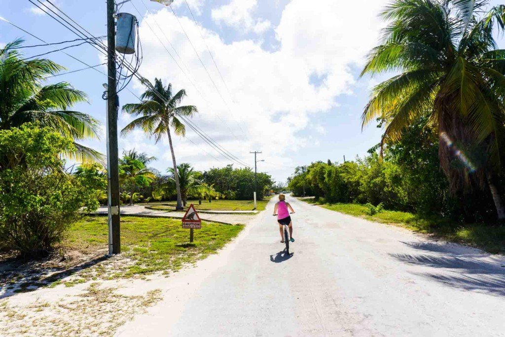 biking little cayman