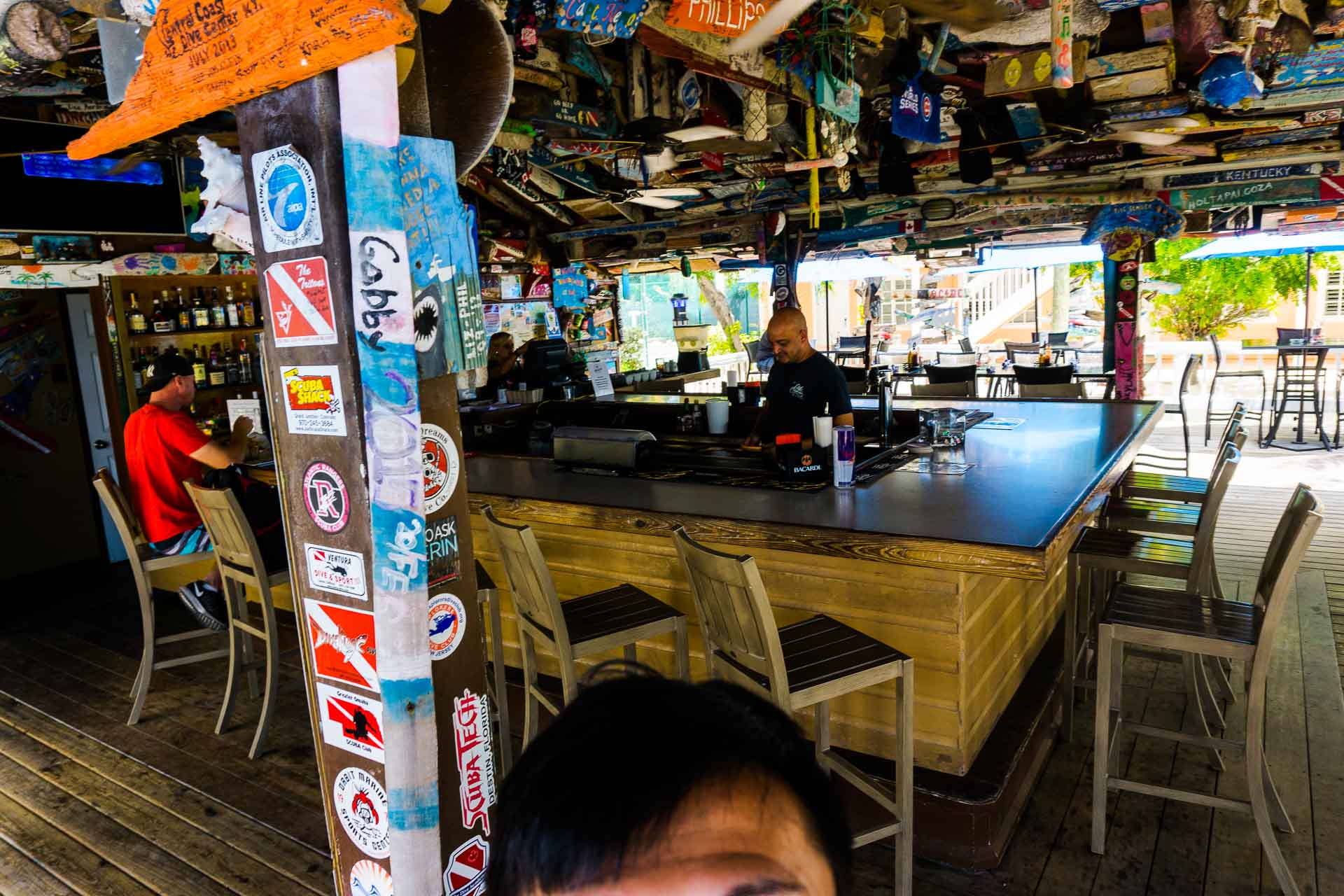 beach nuts bar little cayman