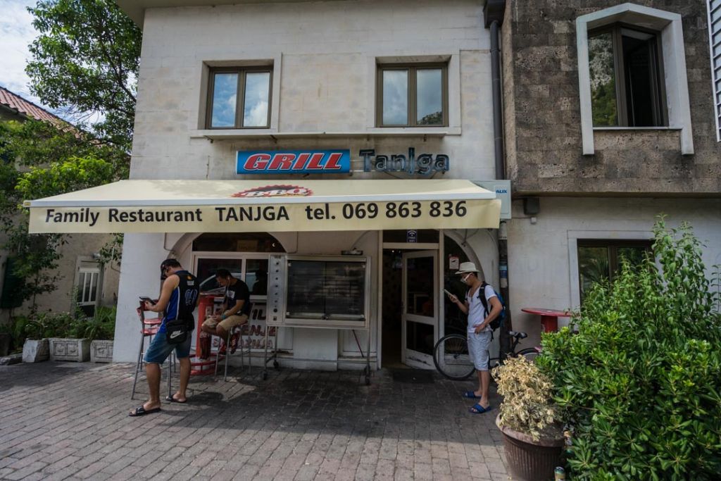 Tanjga restaurant kotor