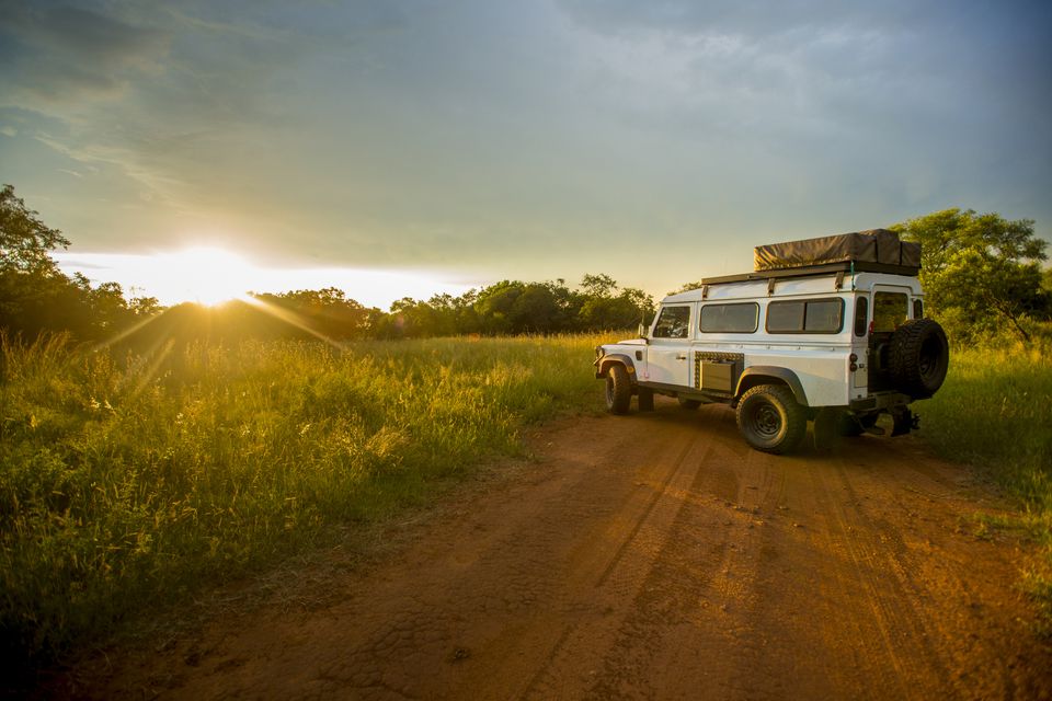 kruger national park sunset