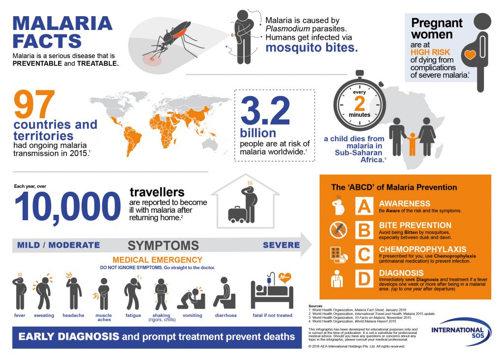 malaria summary transmission prevention treatment