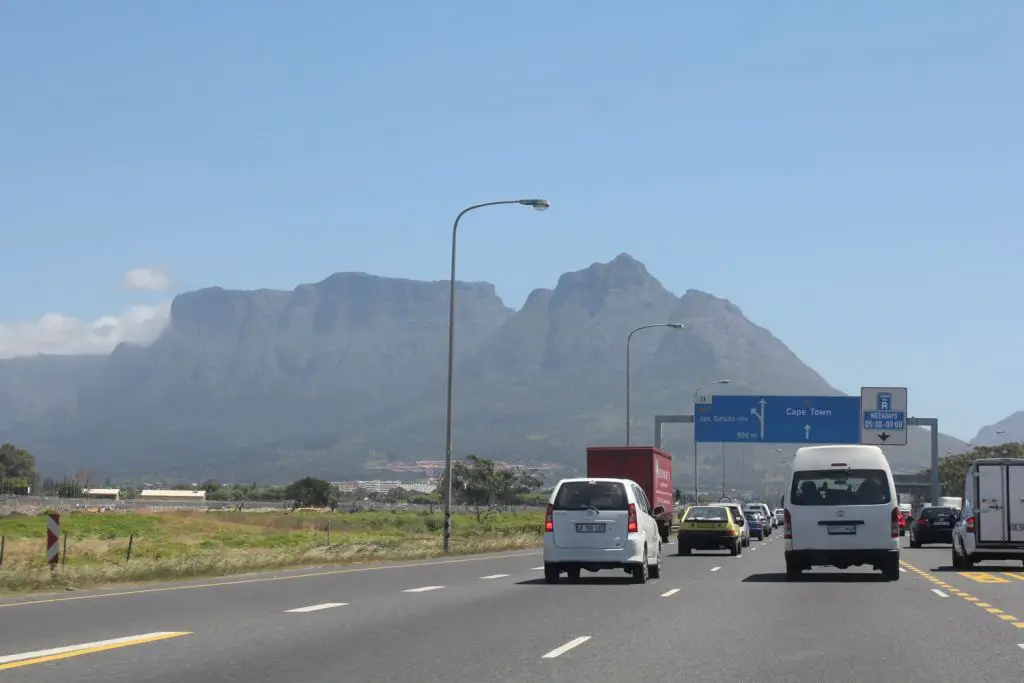 highway cape town n2 driving