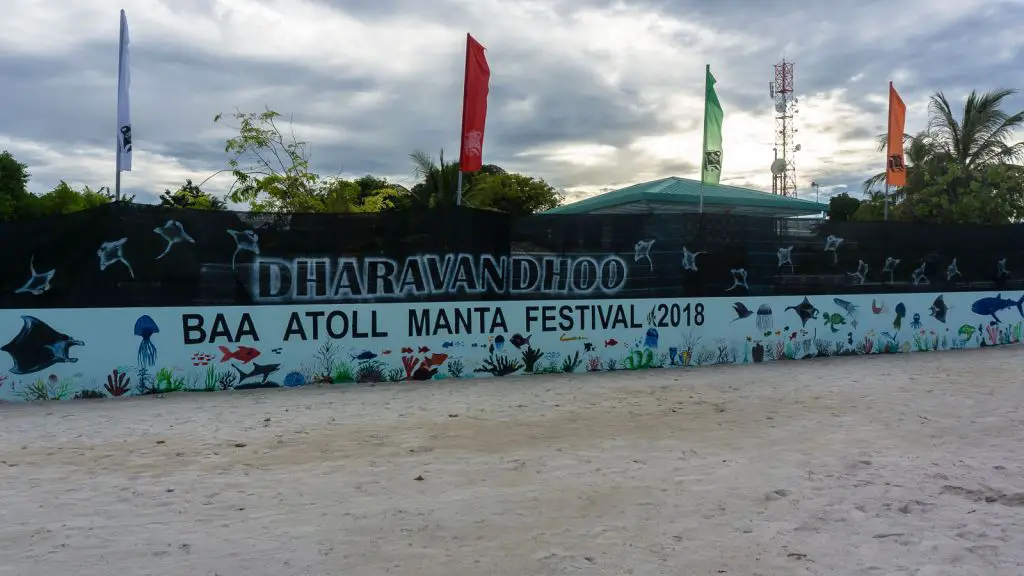 Dharavandhoo Island in the Baa Atoll