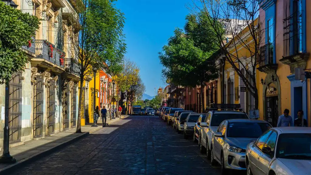 Oaxaca City streets