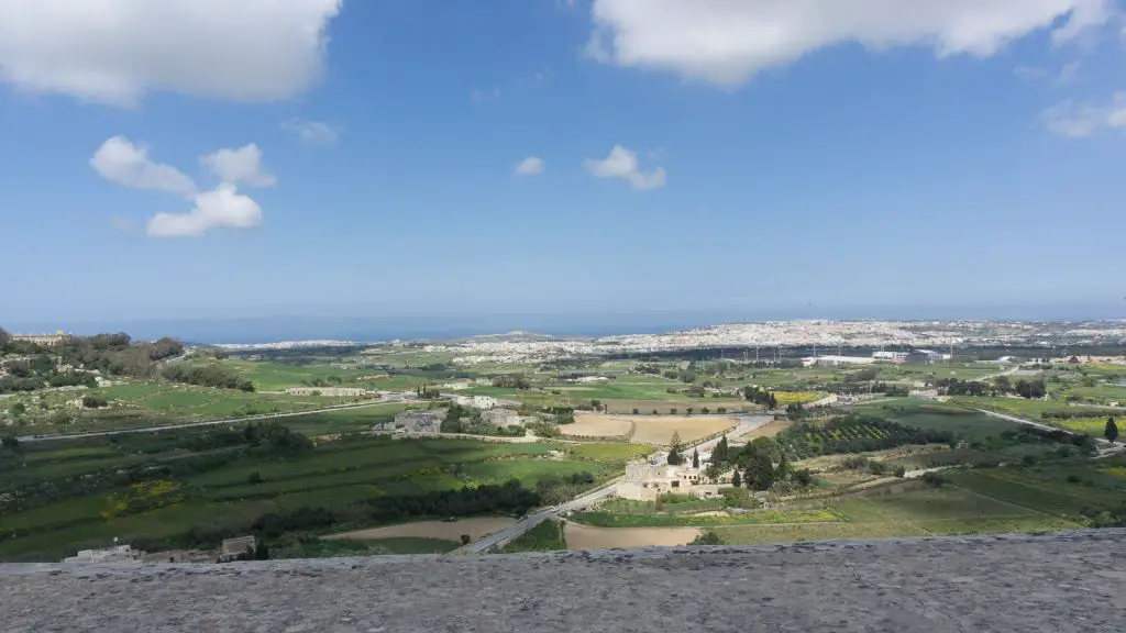 Views of the Maltese countryside