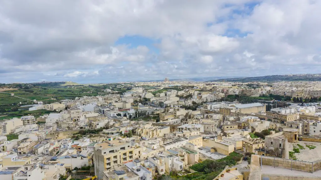 Views from The Citadella of Victoria, Gozo