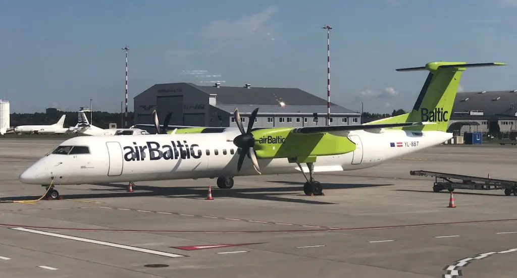 Air Baltic airplanes