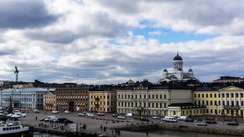 Views of Helsinki Harbor