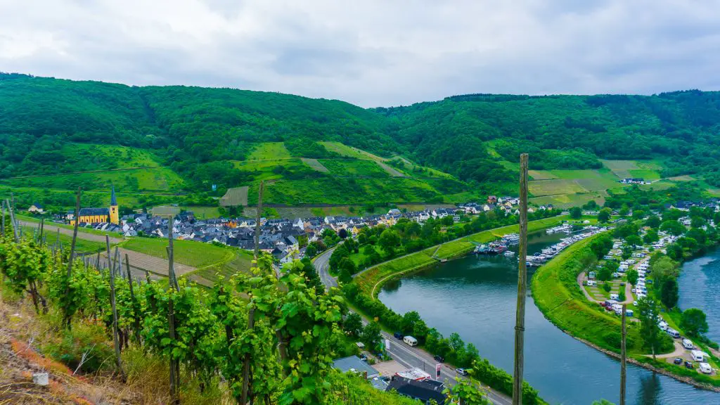 Mosel Region views Germany Rhine