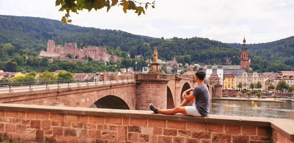 Heidelberg old bridge views