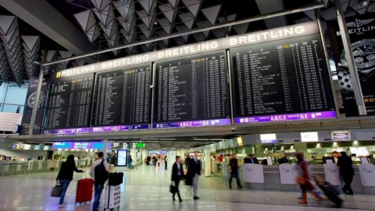 Frankfurt airport terminal