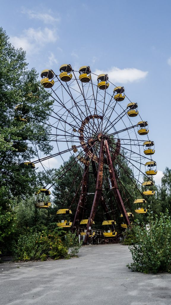 Amusement park in Pripyat Chernobyl