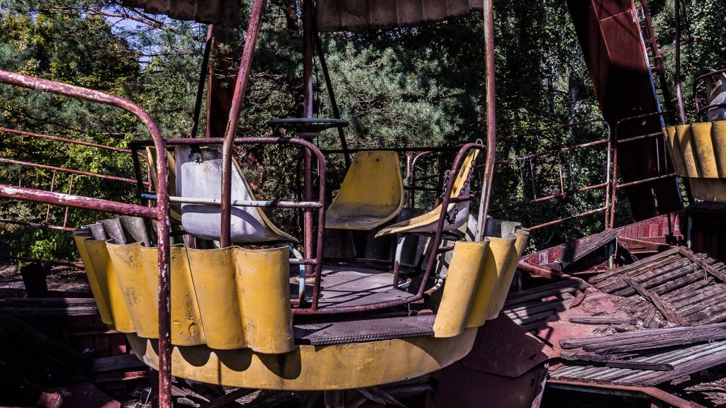 Amusement park in Pripyat Chernobyl