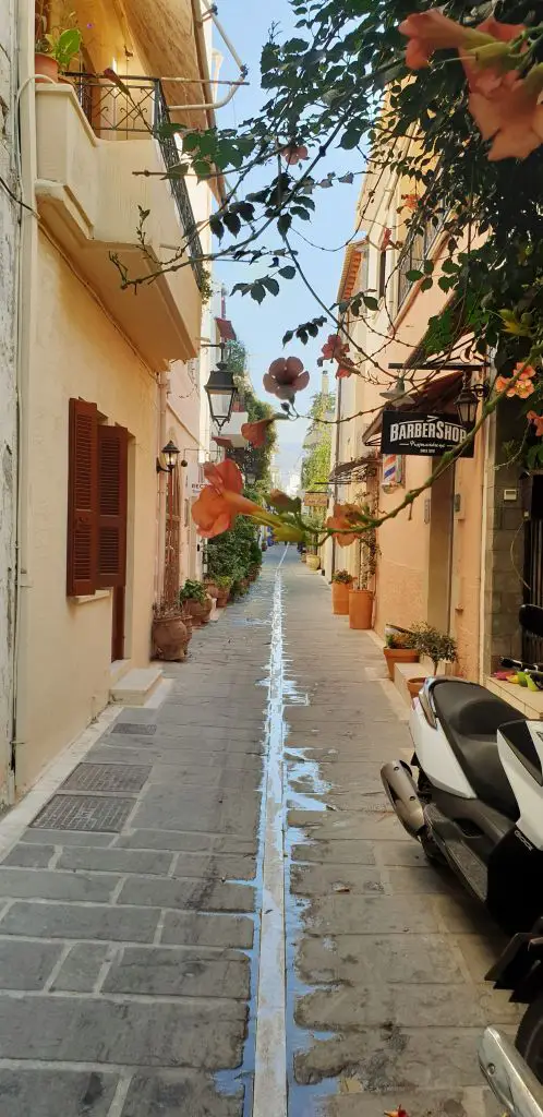Beautiful streets in Chania