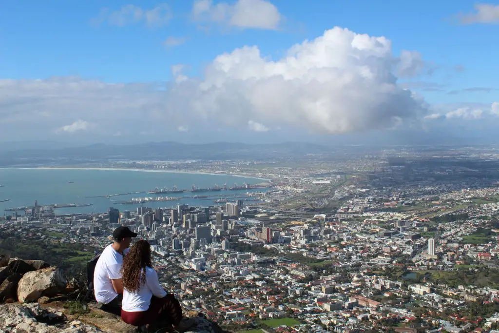 Views of Cape Town from Lion's Head