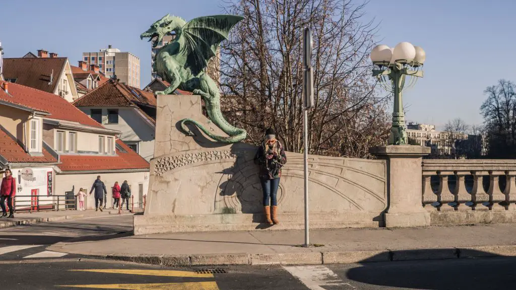 Dragon bridge Ljubljana