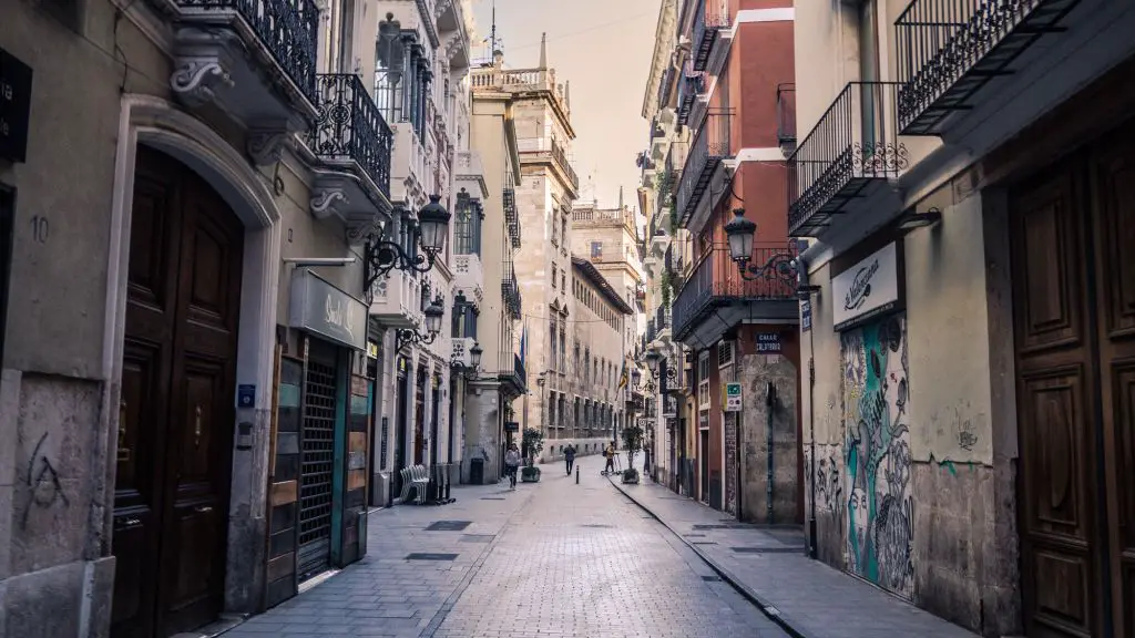 Valencia streets Spain