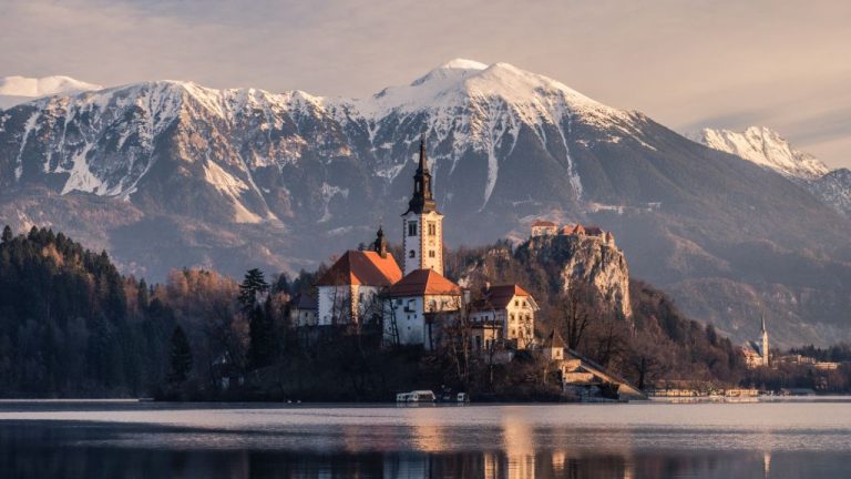 Lake Bled bled castle Slovenia