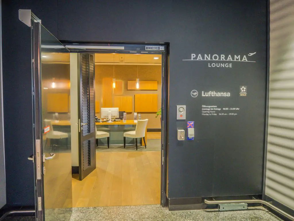 Panorama Lounge Lufthansa Frankfurt