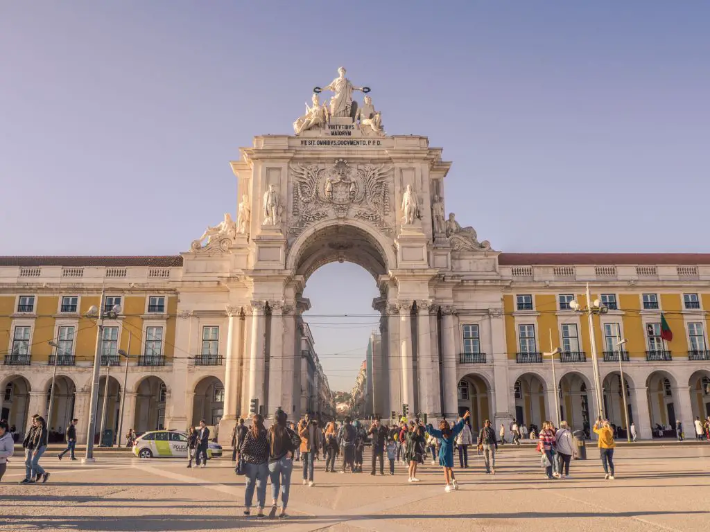 Praça do Comércio Lisbon Portugal