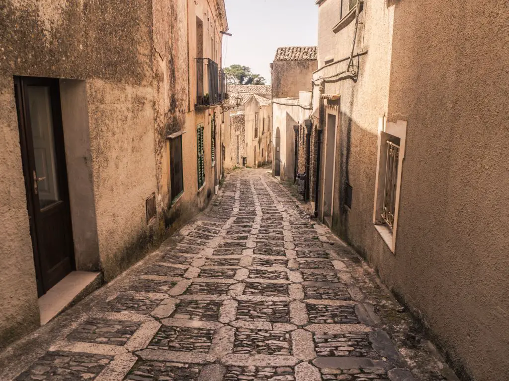 old town erice sicily