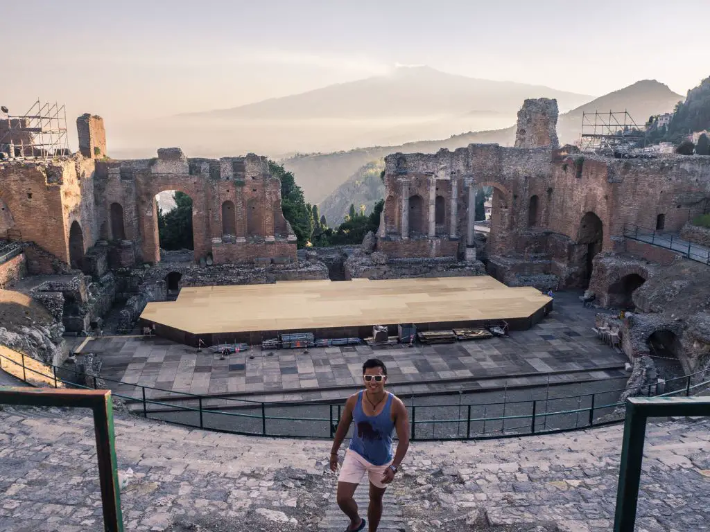 taormina amphitheatre teatro greco