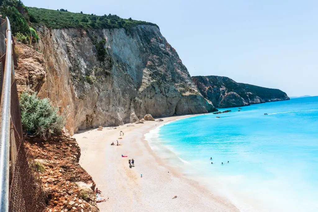 Porto Katsiki Beach Lefkada Greece