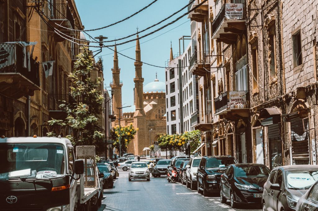 Beirut Lebanon streets city
