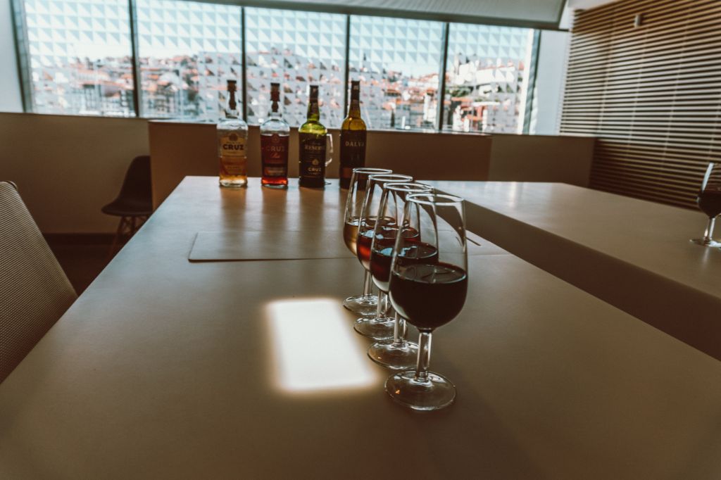 Port wine tasting