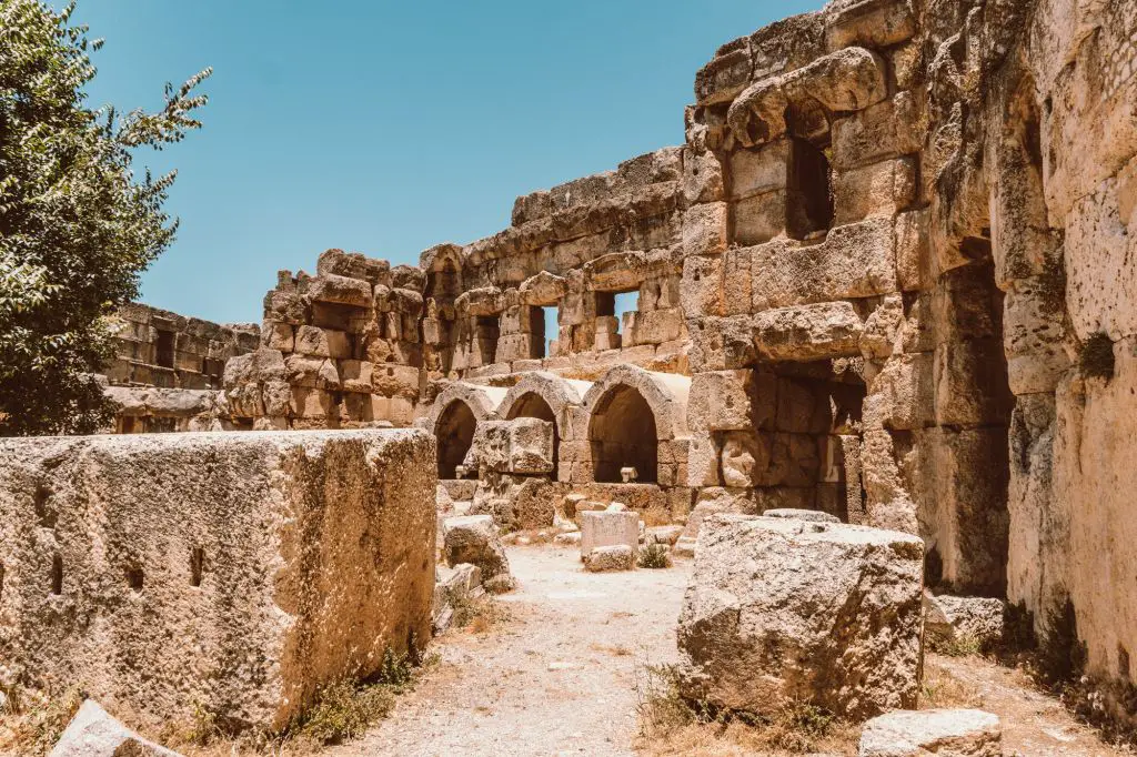 Baalbek Roman Ruins Lebanon