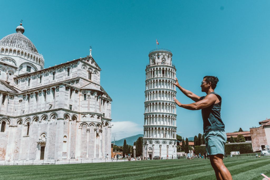 Leaning tower of Pisa Italy