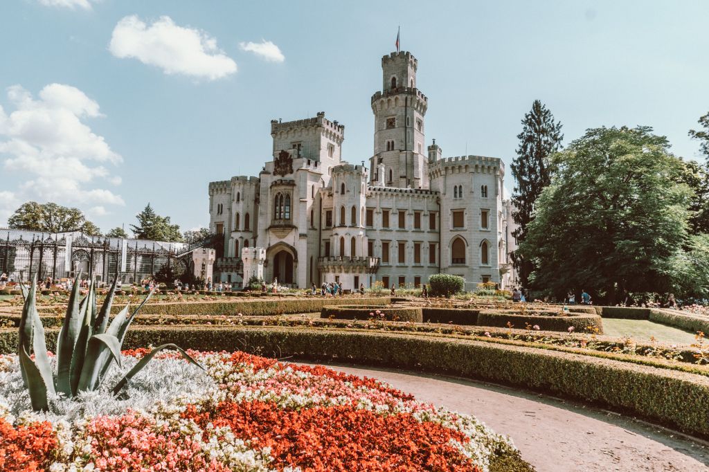 Hluboka palace czech republic
