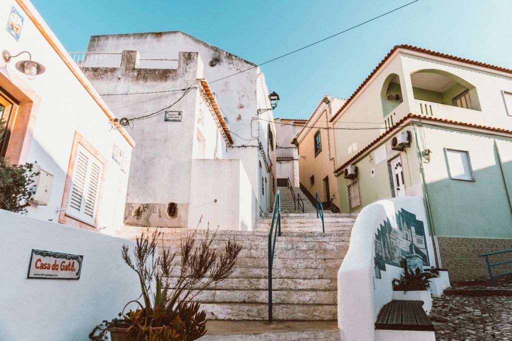 Ferragudo Town Portugal Algarve